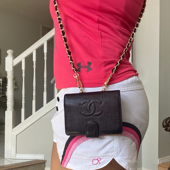 Chanel caviar leather wallet - Picture 8 of 10